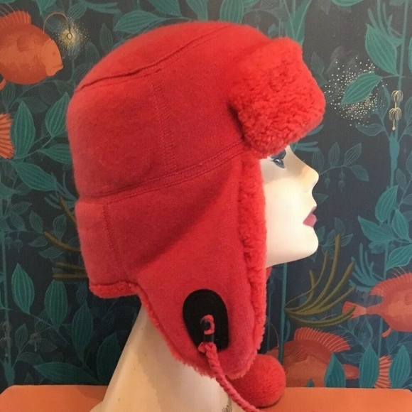 🆕 Coach Sheepskin Trapper Aviator Hat - Picture 2 of 7